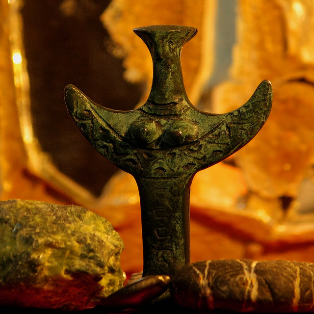 Vogelgöttin des minoischen Kreta